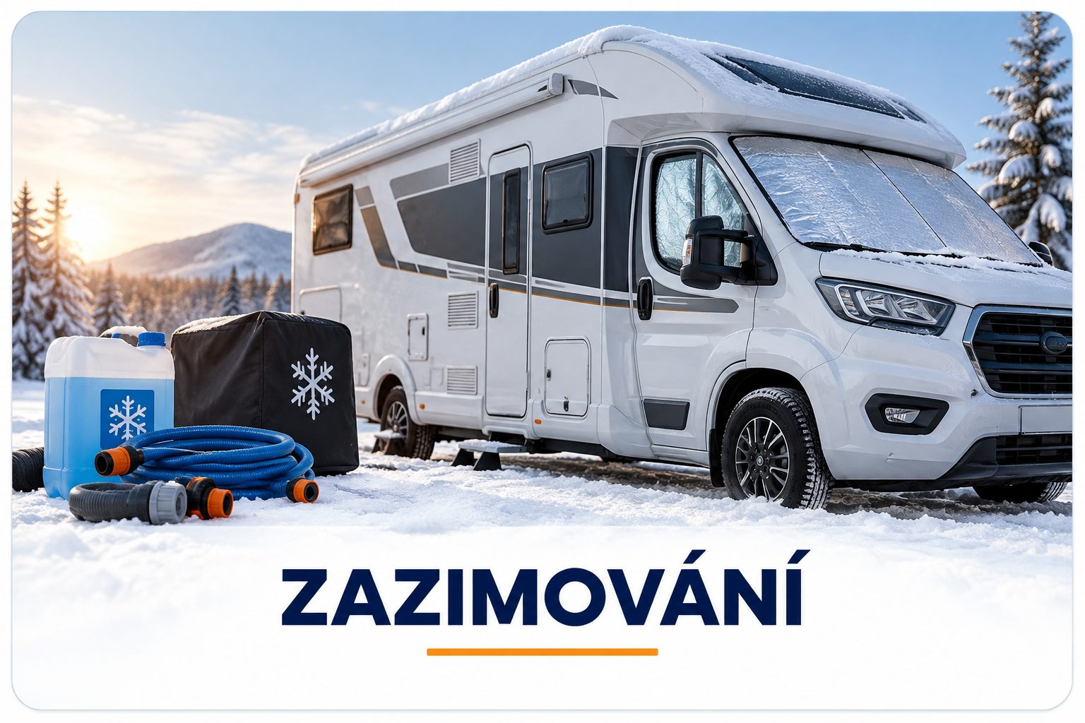 Zazimování obytného vozu